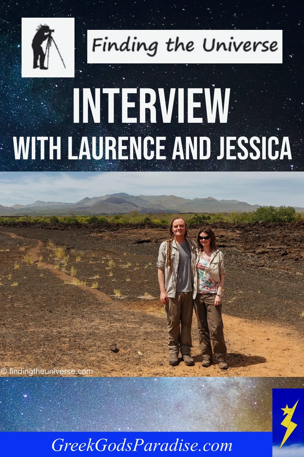 Finding the Universe Interview with Laurence and Jessica Norah