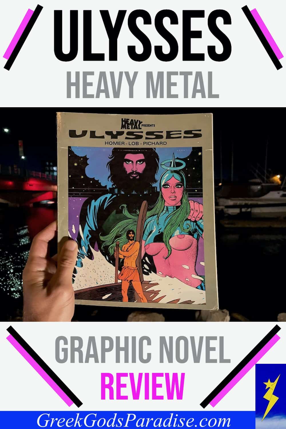 ULYSSES Heavy Metal Graphic Novel Review