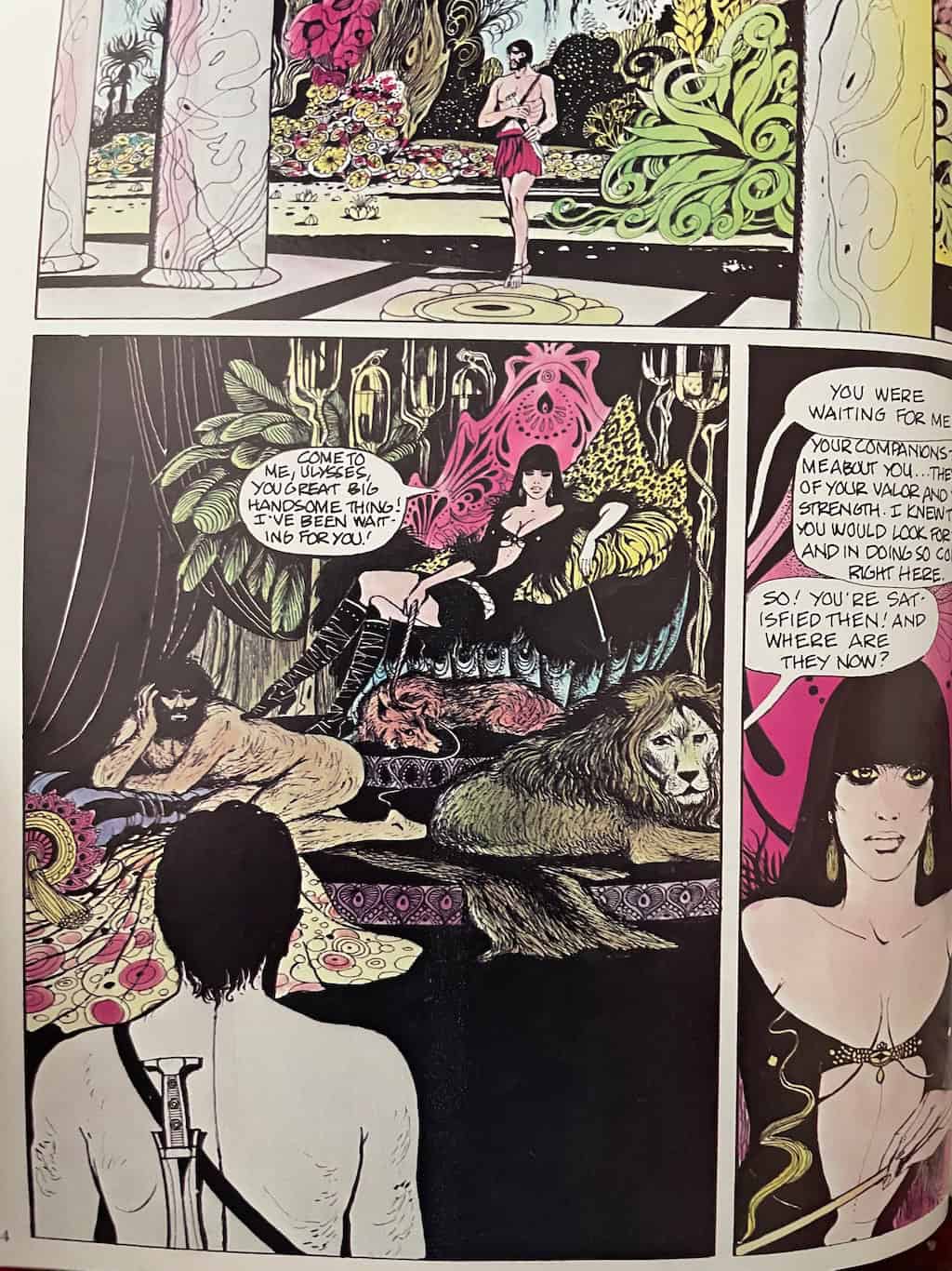 Ulysses meets Circe Mistress Goddess