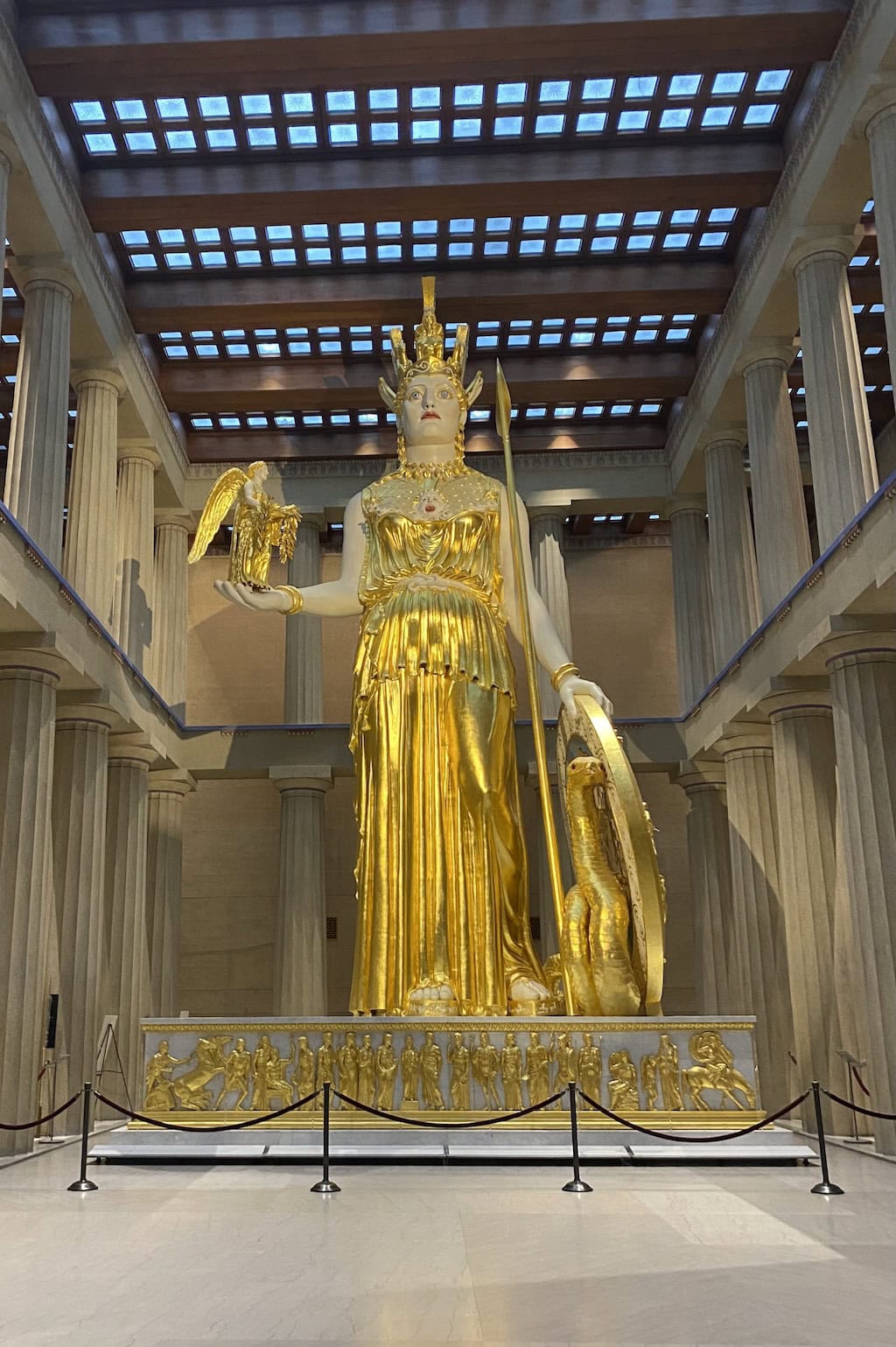 Athena replica Parthenon Nashville