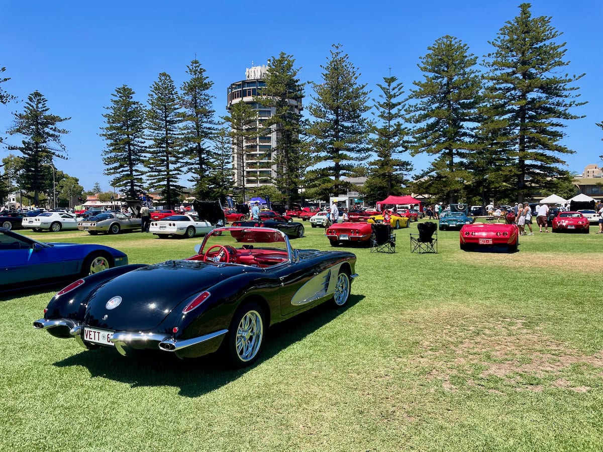 Car Show Corvettes Wigley Reserve Glenelg