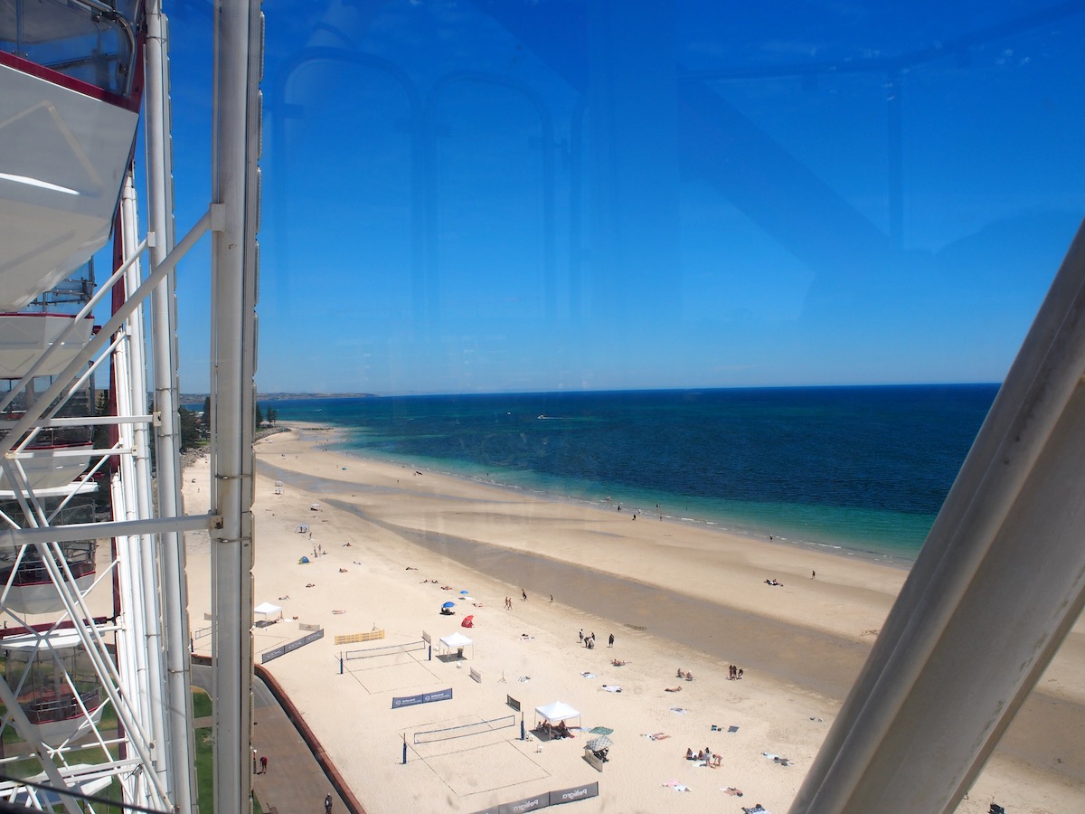 Glenelg Beach Aerial View