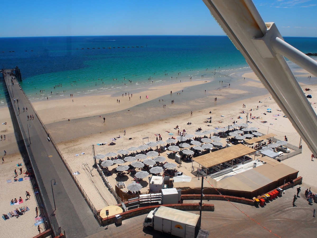 Glenelg Jetty Moseley Beach Club Aerial View