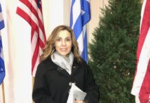 Maria Karamitsos Greek Reporter Author at the White House Greek Independence Celebration 2019