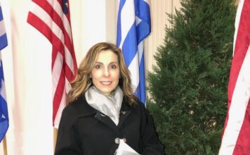 Maria Karamitsos Greek Reporter Author at the White House Greek Independence Celebration 2019