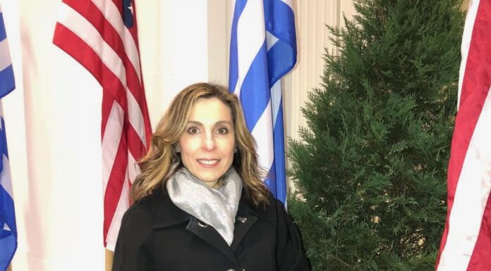 Maria Karamitsos Greek Reporter Author at the White House Greek Independence Celebration 2019