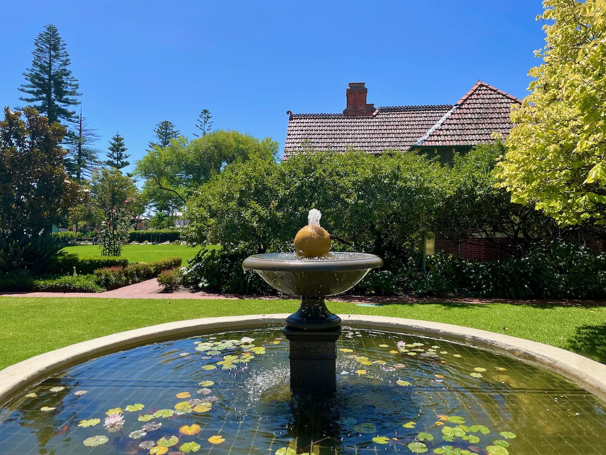 Partridge House Garden Water Fountain