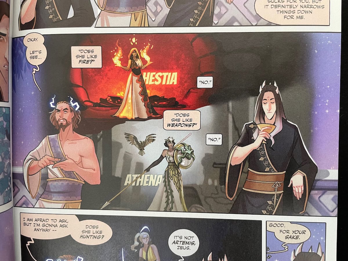 Punderworld Goddesses Hestia Athena