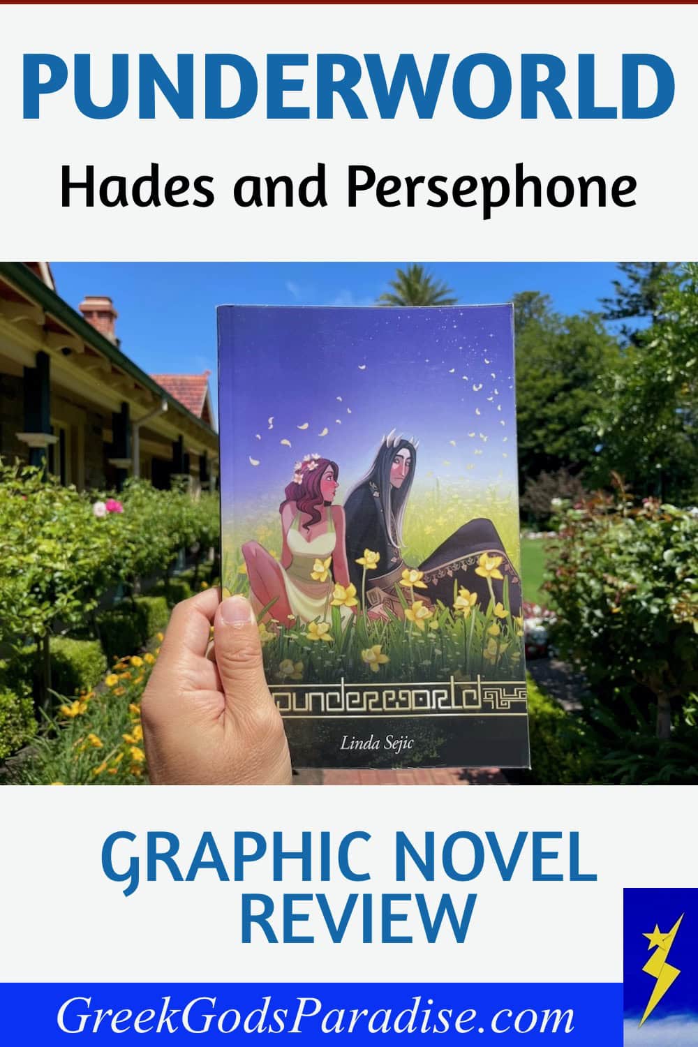 Punderworld Graphic Novel Review about Hades and Persephone