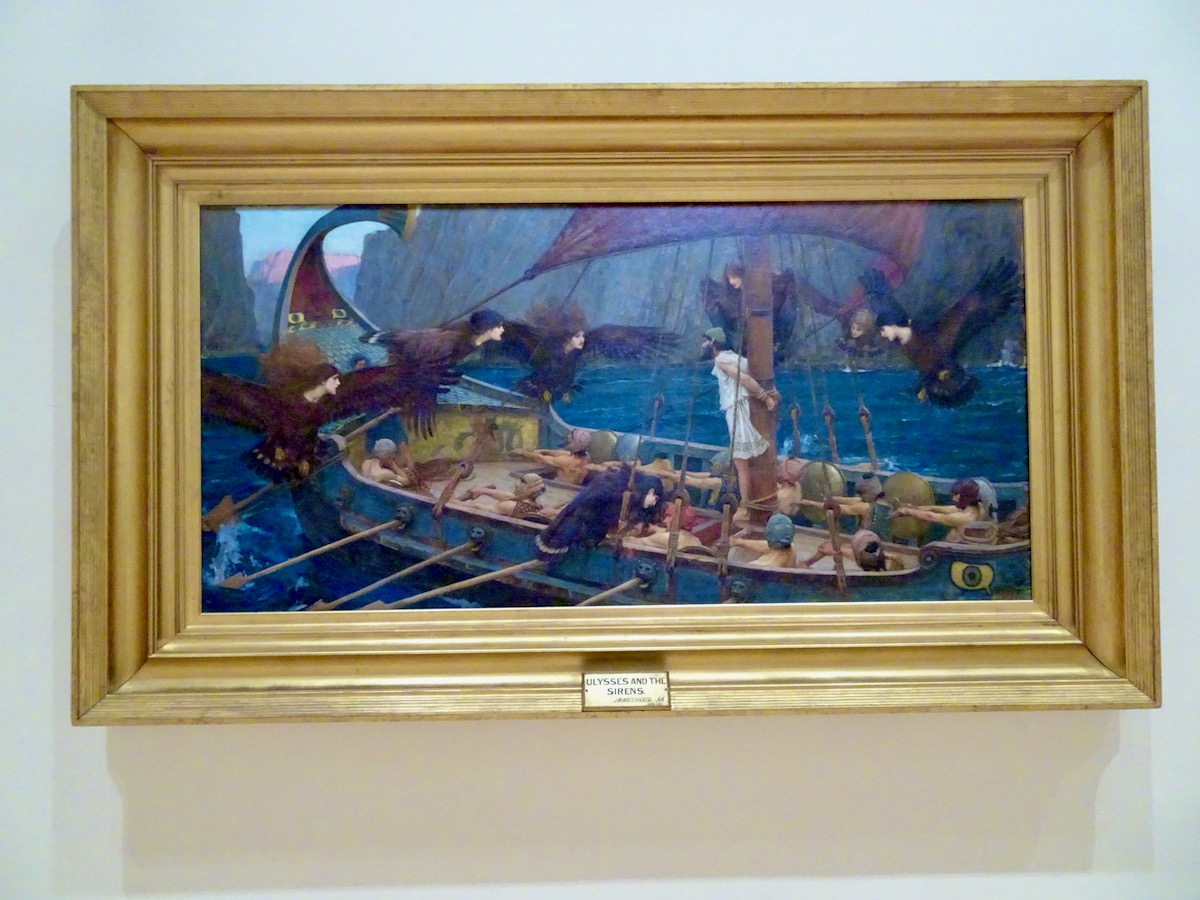 Ulysses and the Sirens NGV Melbourne