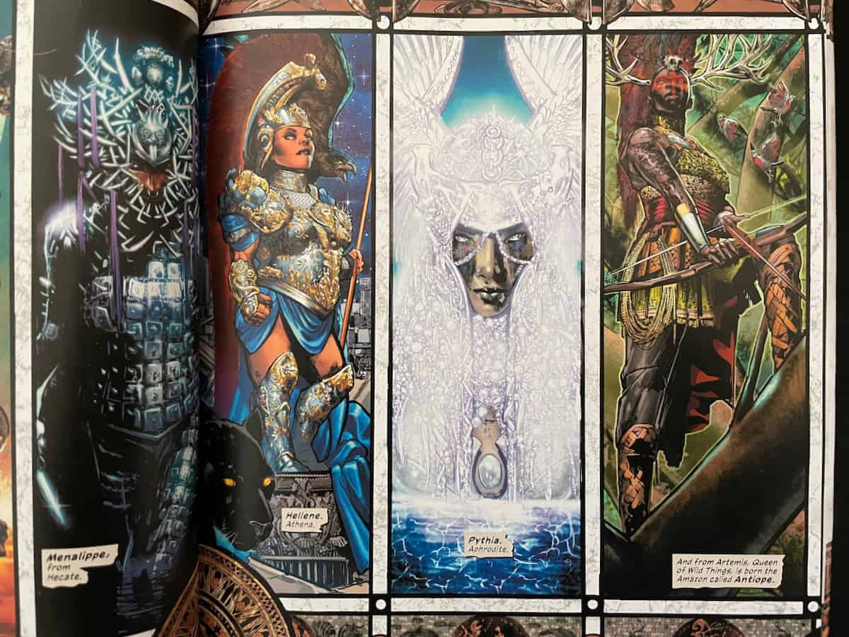 Wonder Woman Historia Amazon Tribe Leaders