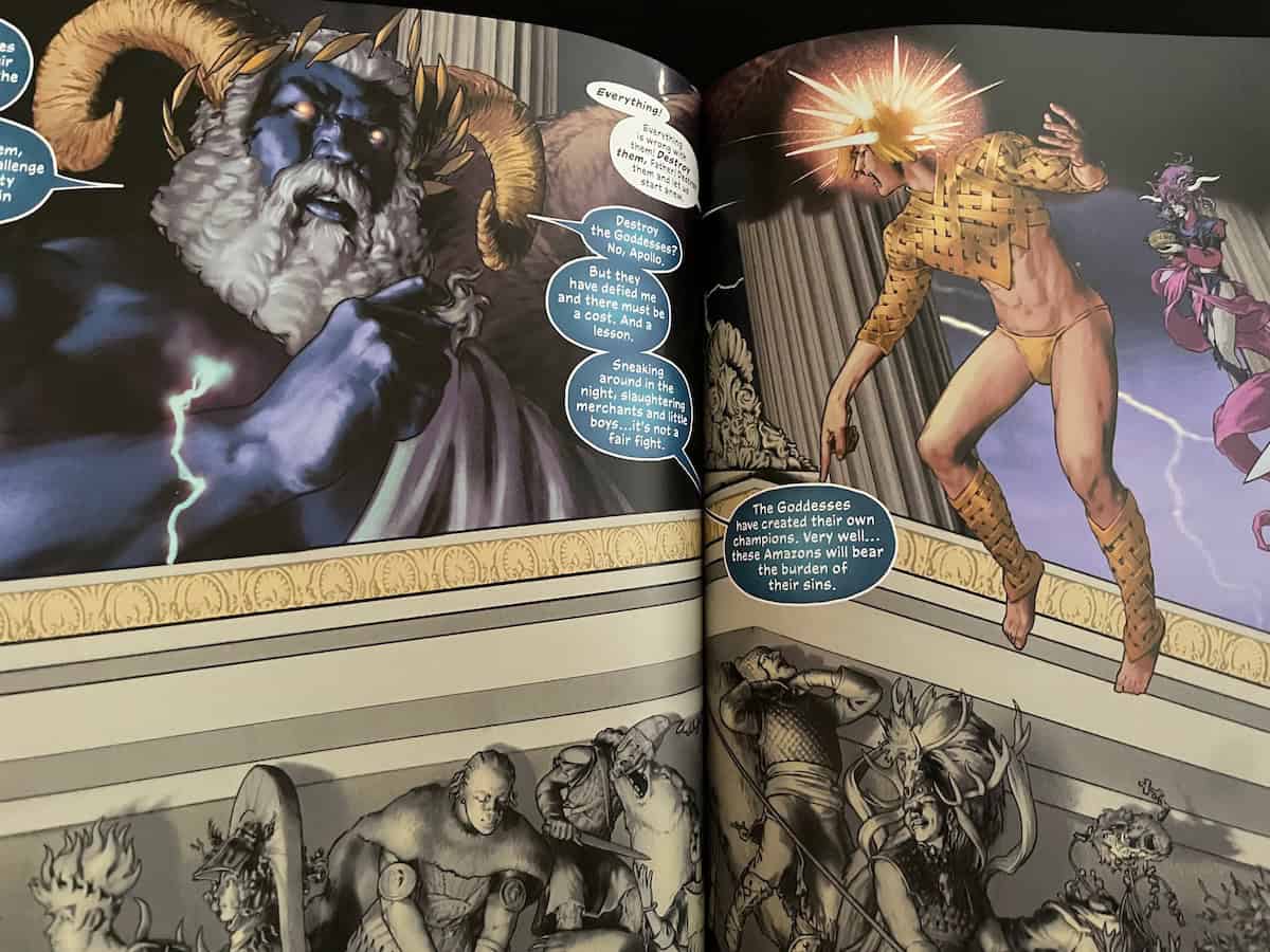 Wonder Woman Historia Zeus and Apollo