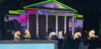 Illuminate Adelaide City Lights Art Gallery of South Australia
