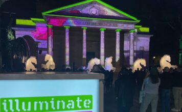 Illuminate Adelaide City Lights Art Gallery of South Australia
