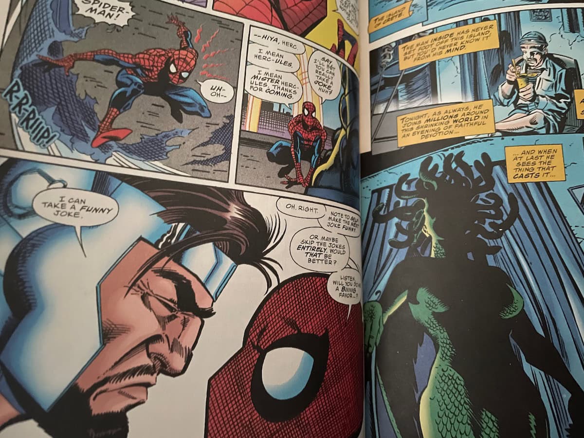 Spider-Man VS Hercules Marvel