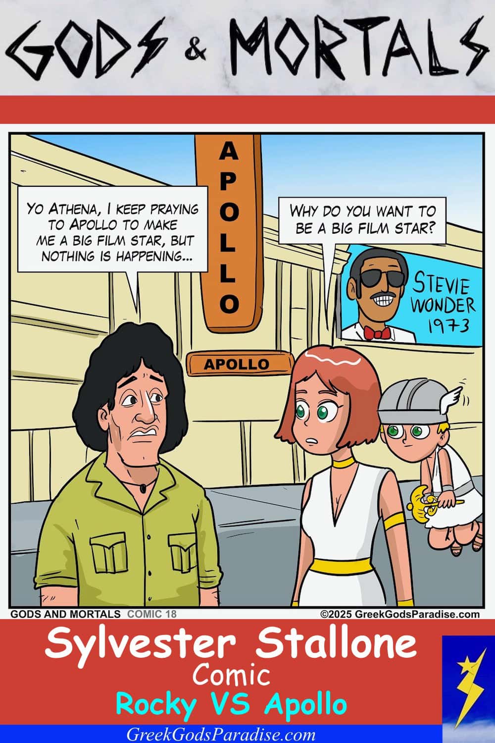 Sylvester Stallone Comic Rocky Balboa VS Apollo Creed