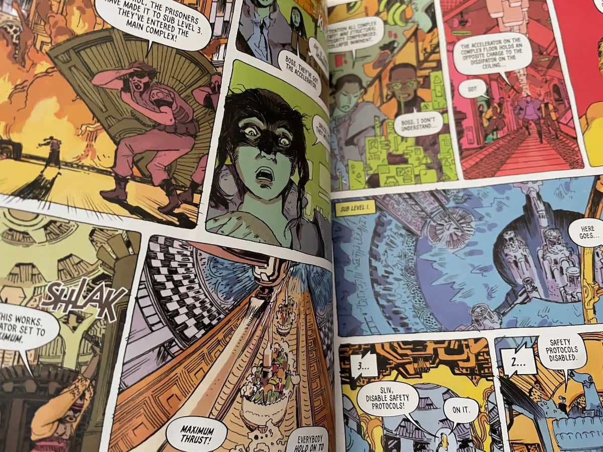 Tartarus Comic Scene Prisoners Escape Plan