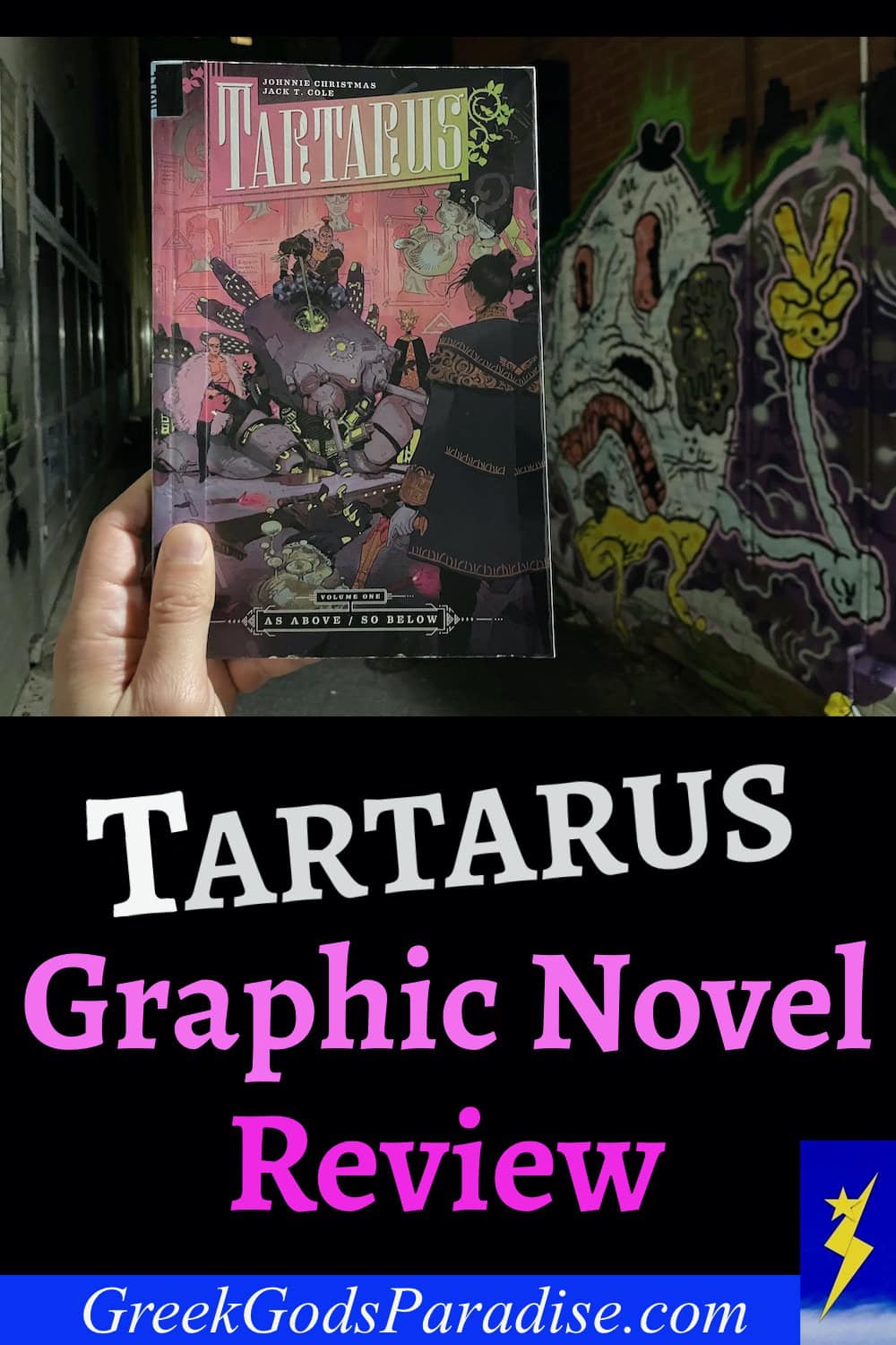 TARTARUS: Sci-Fi Graphic Novel Review | Greek Gods Paradise, image size:1000x1500