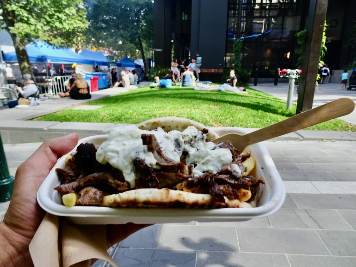 Antipodes Festival Lamb Meat Pita
