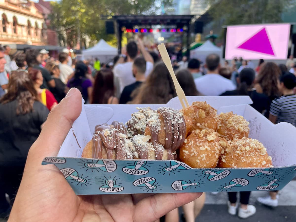 Antipodes Festival Loukoumades St Gerrys