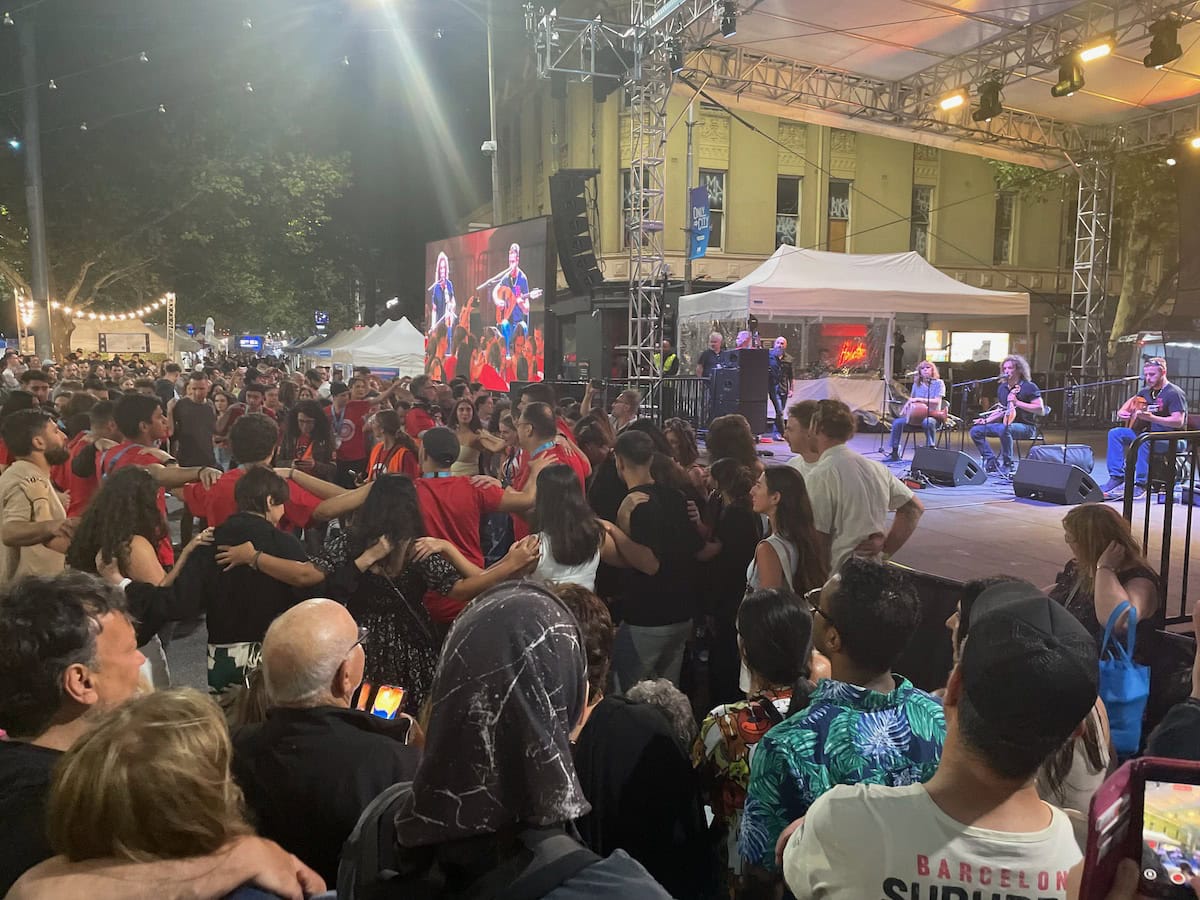 Antipodes Festival Main Stage Musicians Dancers