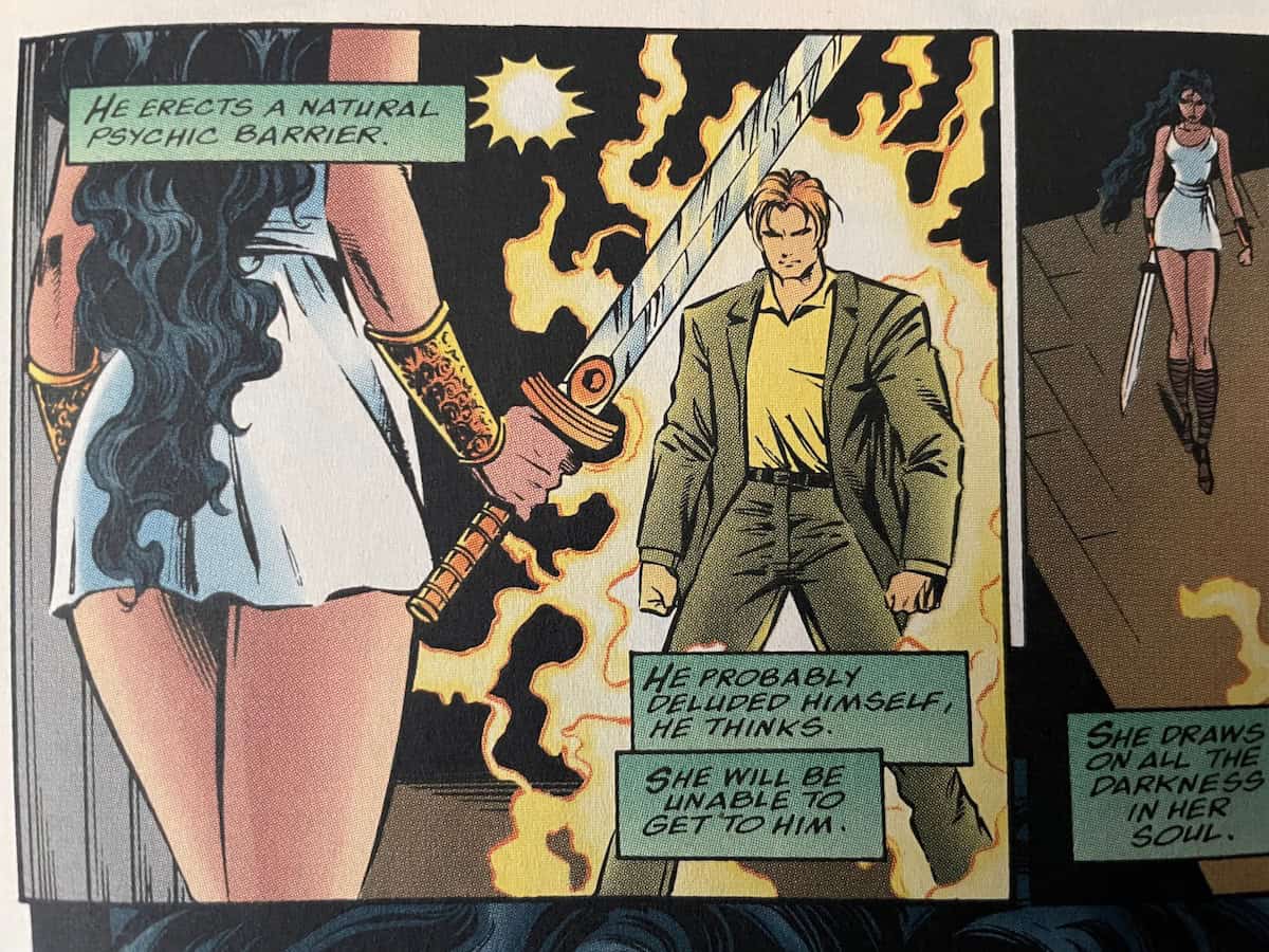 Elektra 8 Confrontation scene