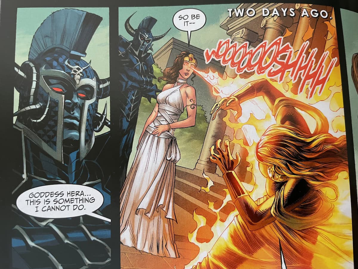 Injustice Gods Among Us Year Four Goddess Hera scene