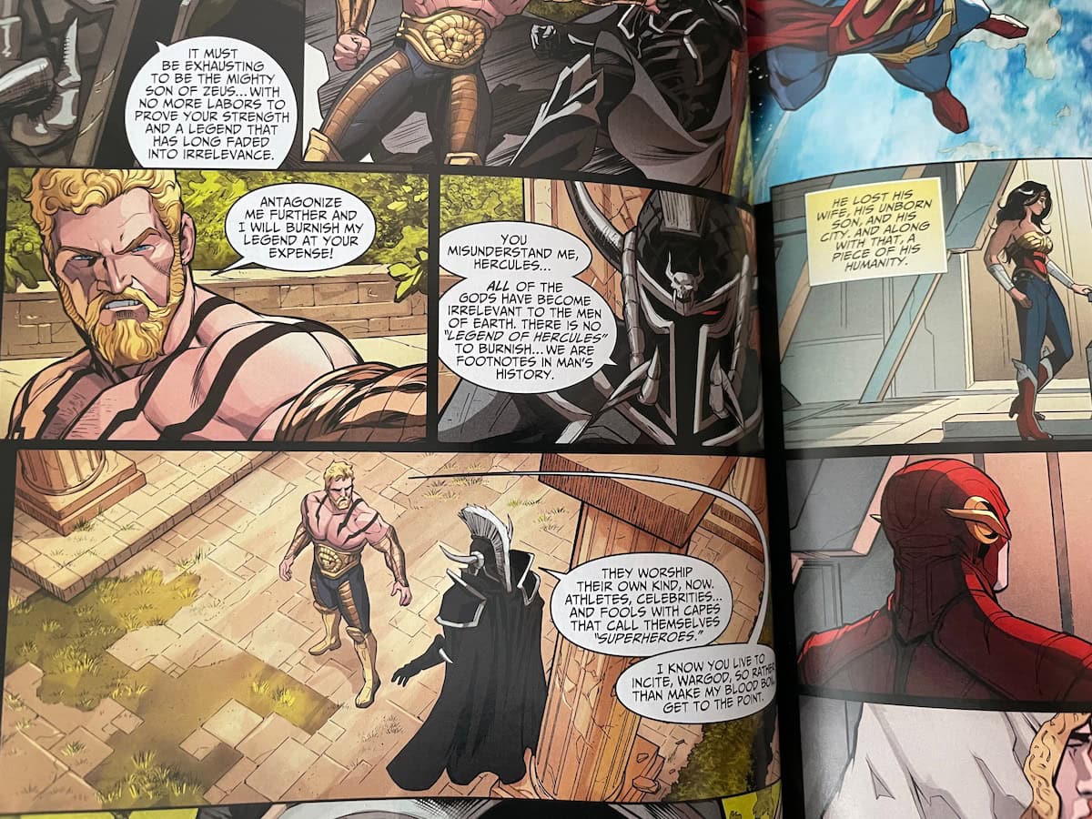Injustice Gods Among Us Year Four Hercules scene