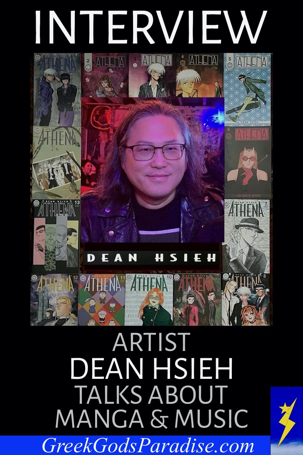 Interview Dean Hsieh Athena Manga Artist Musician