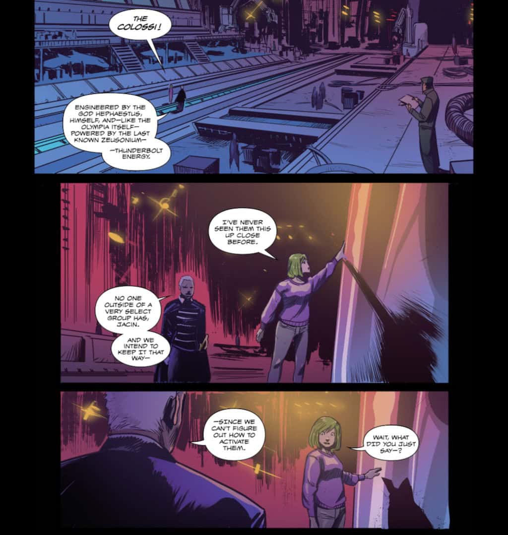 Jacin and the Olympians 1 Page 12 Comic Scene