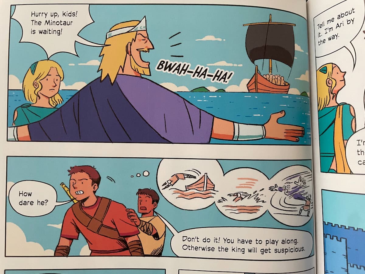 King Minos Theseus Ship