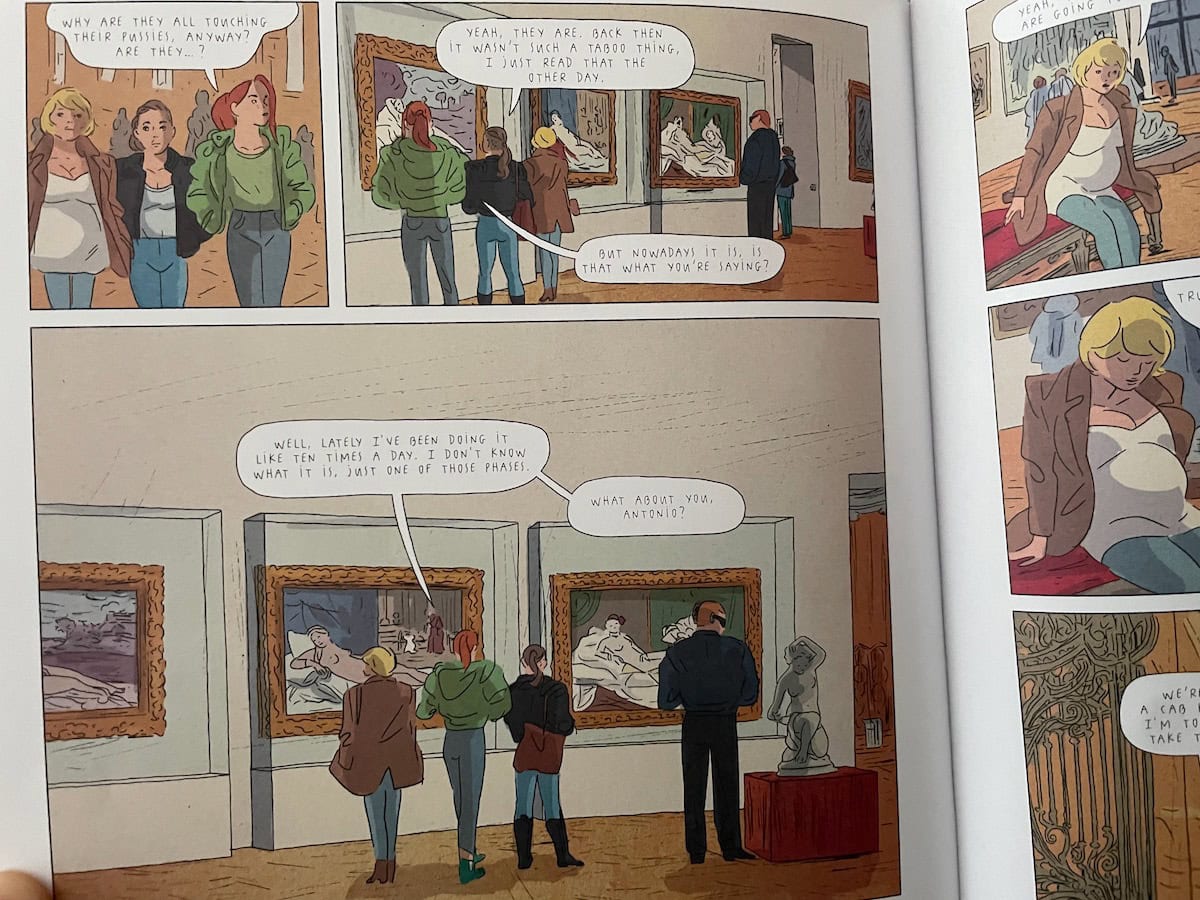 Olympia Graphic Novel Art