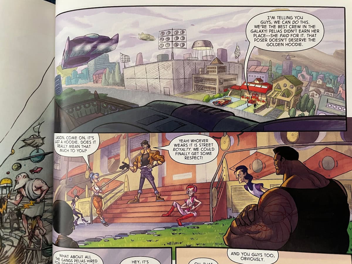 Once Upon A Time Machine Greek Gods Legends Jason and the Argonauts Comic