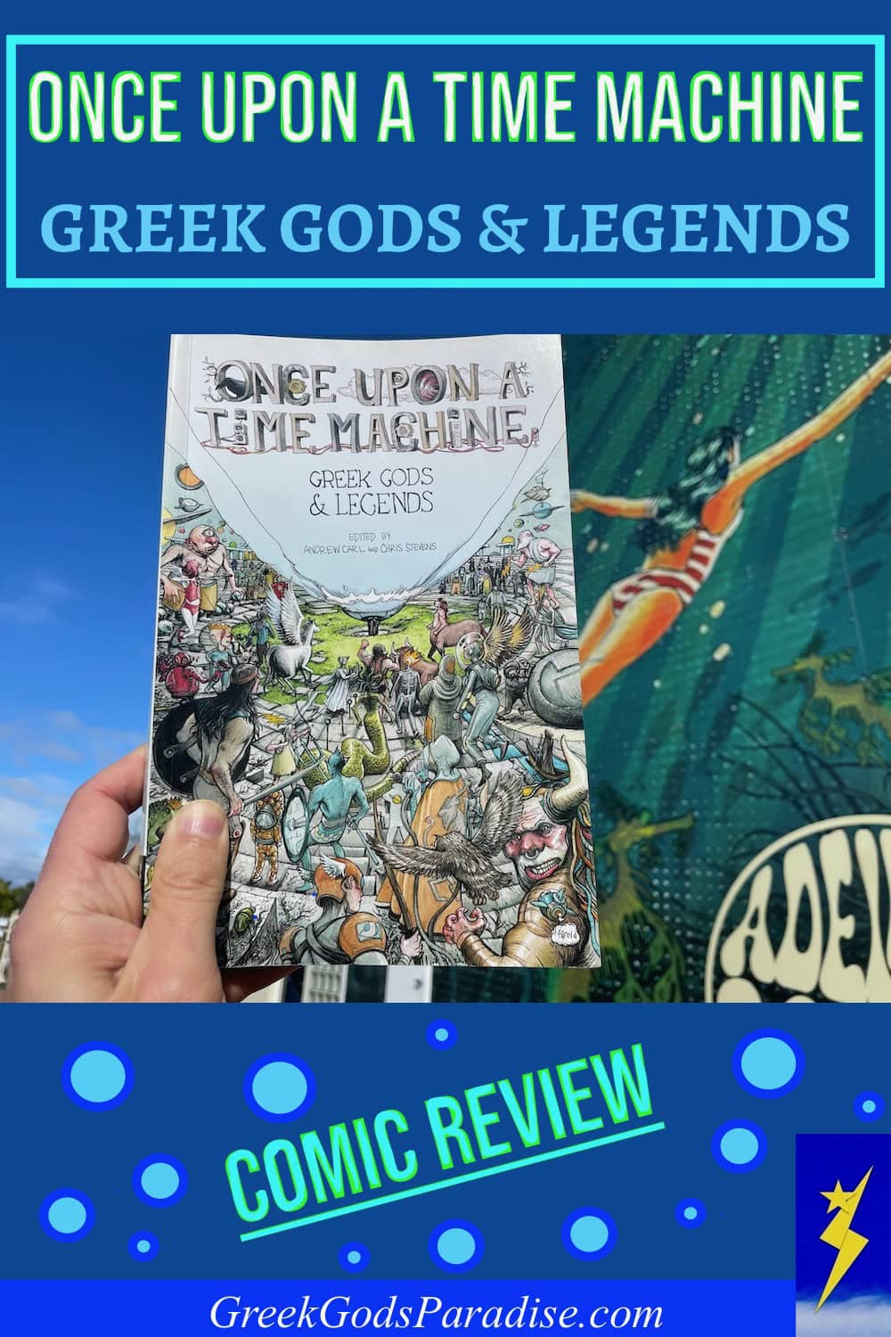 Once Upon A Time Machine Greek Gods and Legends Comic Review