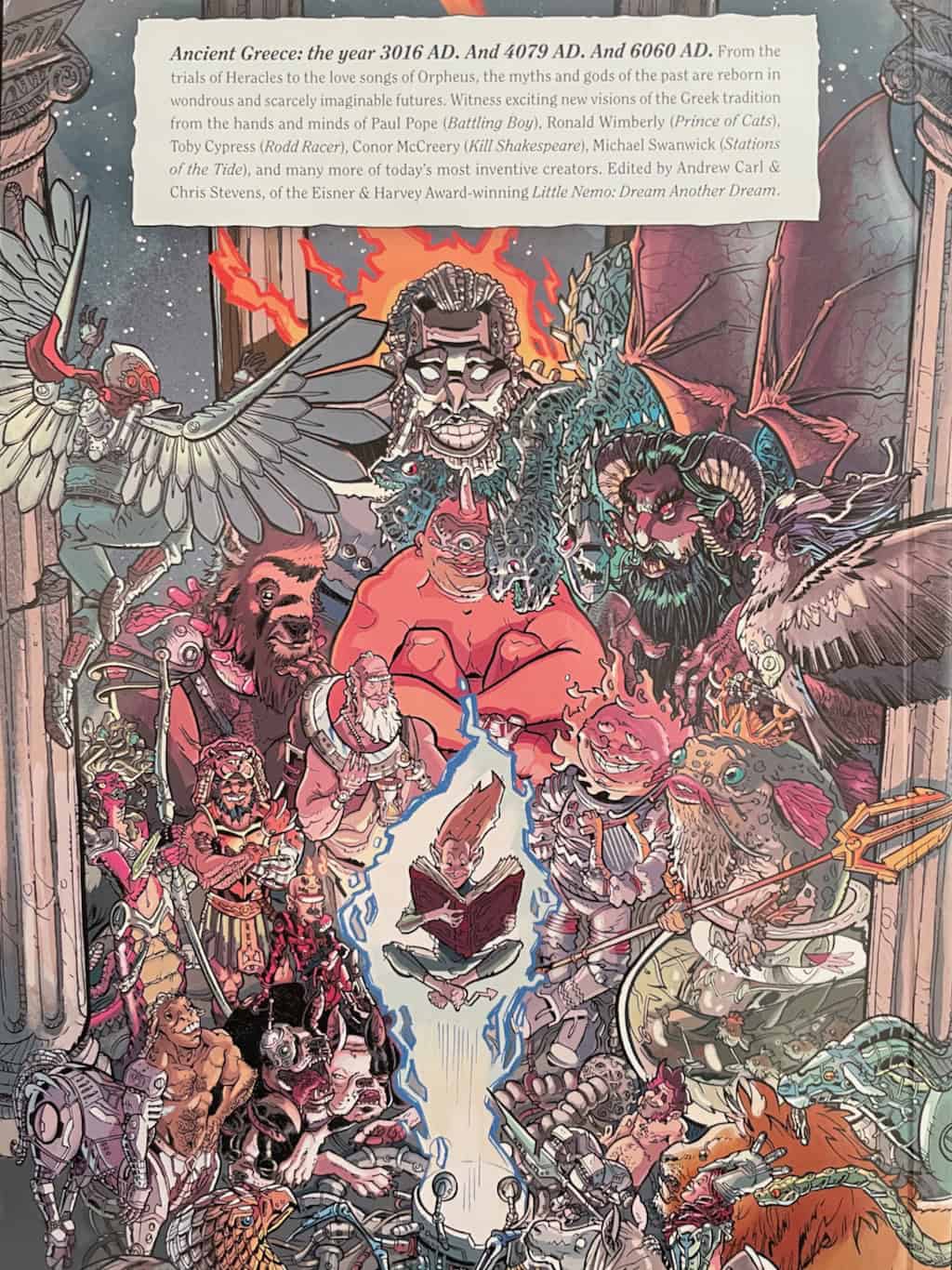 Once Upon A Time Machine Volume 2 TP Greek Gods and Legends Back Cover Summary