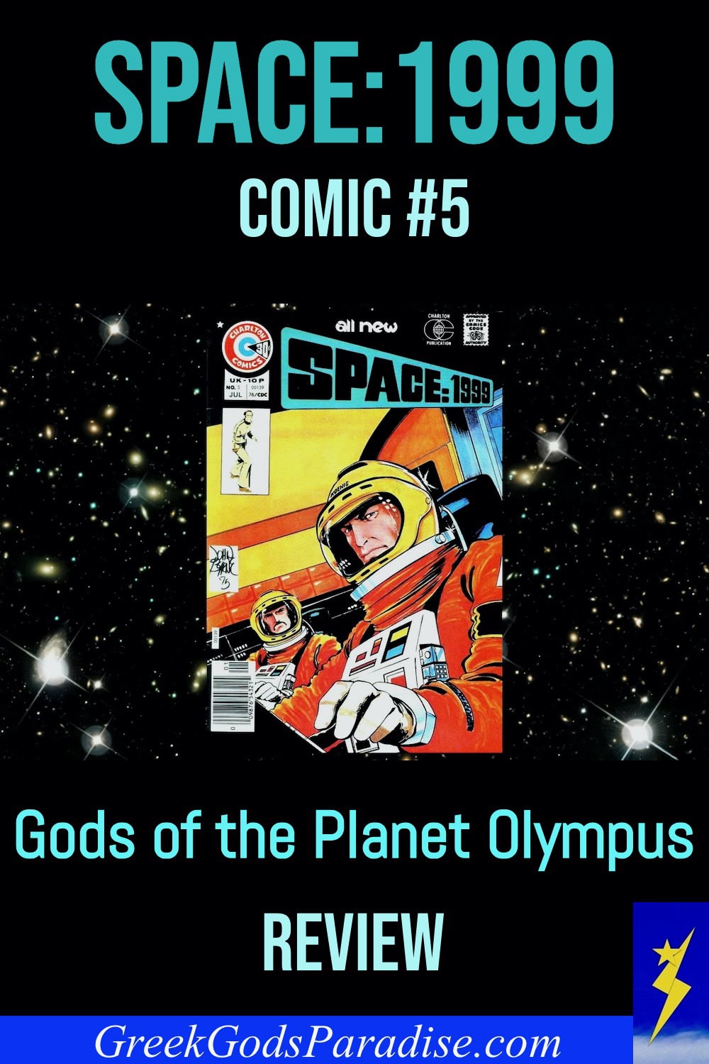 Space: 1999 Comic 5 - Gods of the Planet Olympus Review