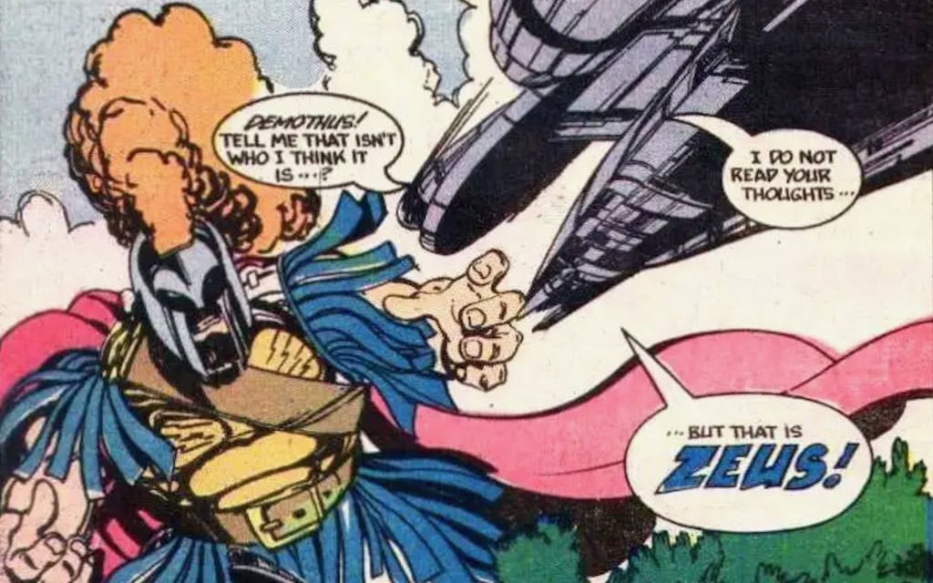 Space: 1999 Comic Zeus Scene