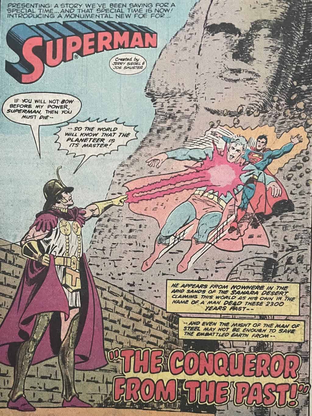 Alexander the Great Conqueror from the Past Comic Page