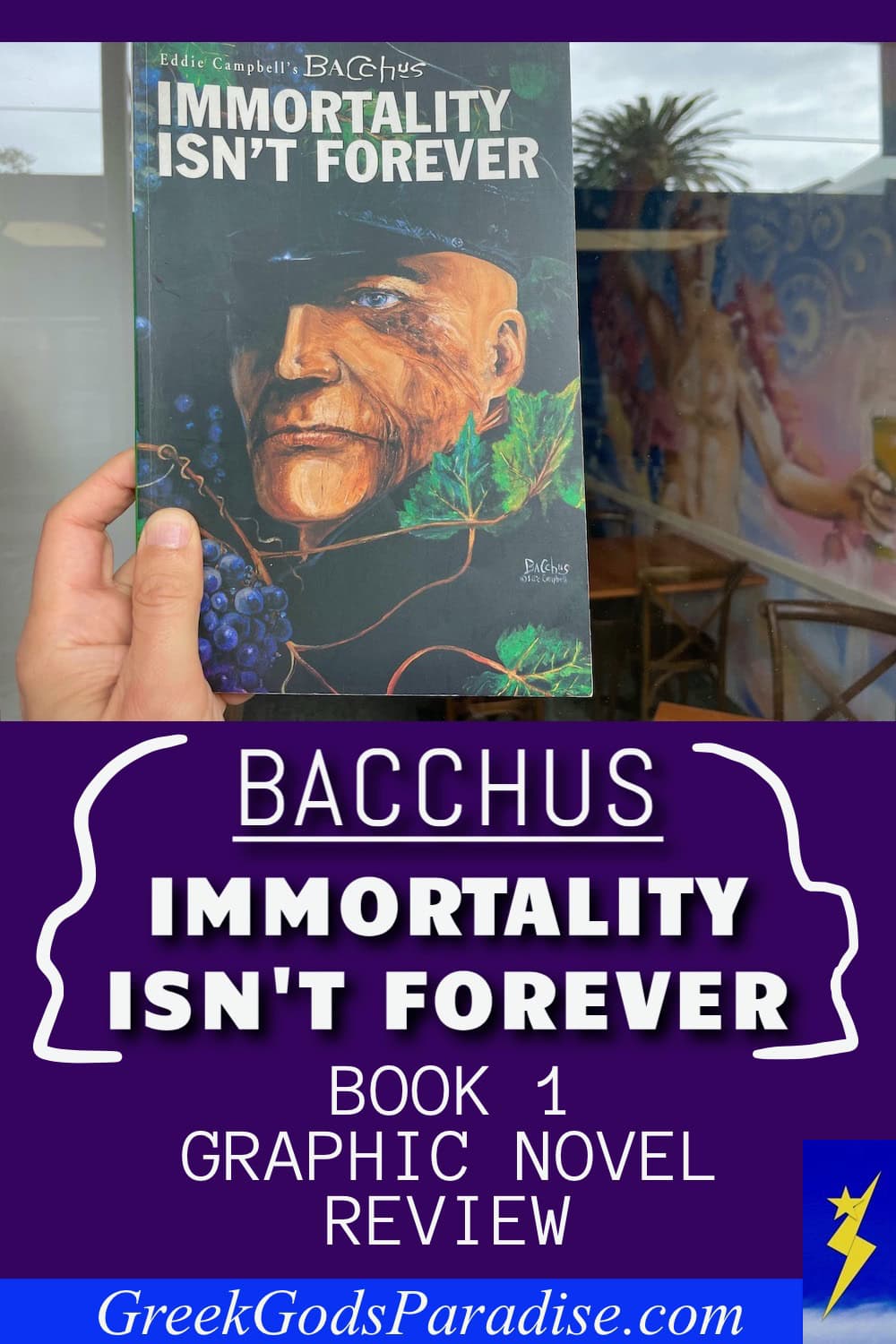 Bacchus Immortality Isn't Forever Book 1 Graphic Novel Review