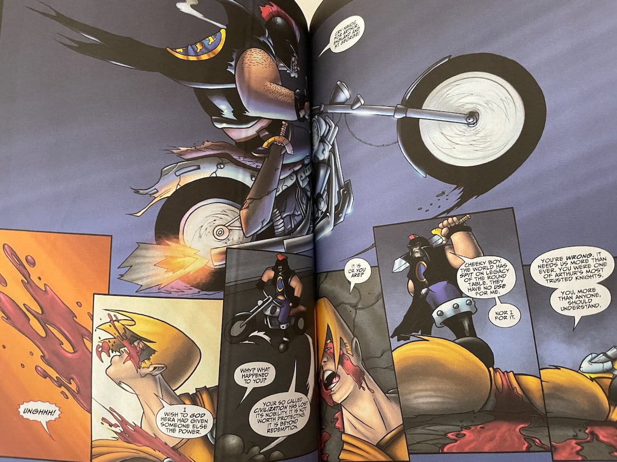 Camelot and Zeus TidalWave Comics Round Table Legacy