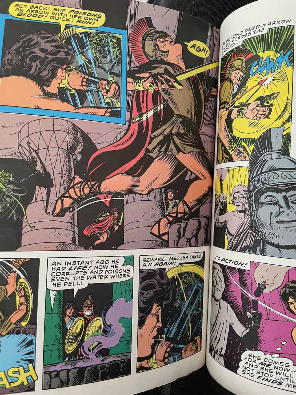 Clash of the Titans comic Perseus Medusa
