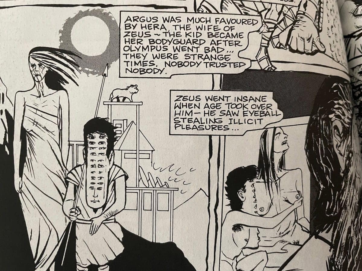 Eyeball Kid Hera Pleasure Scene Bacchus Immortality Isn't Forever