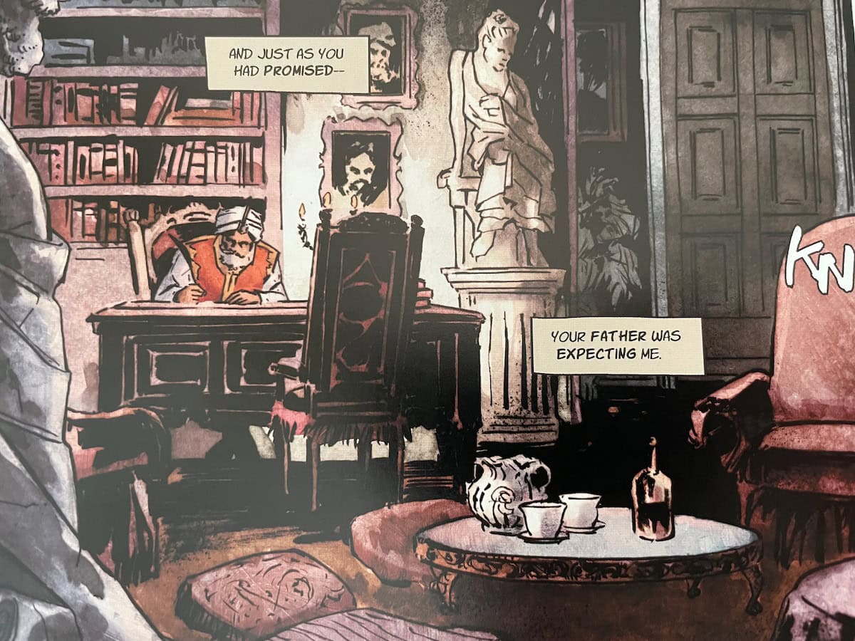 Ibrahim Pasha Berat Palace Room Northern Greece.