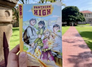 PANTHEON HIGH Manga Volume 1 & 2 Review Pantheon High Volume 1
