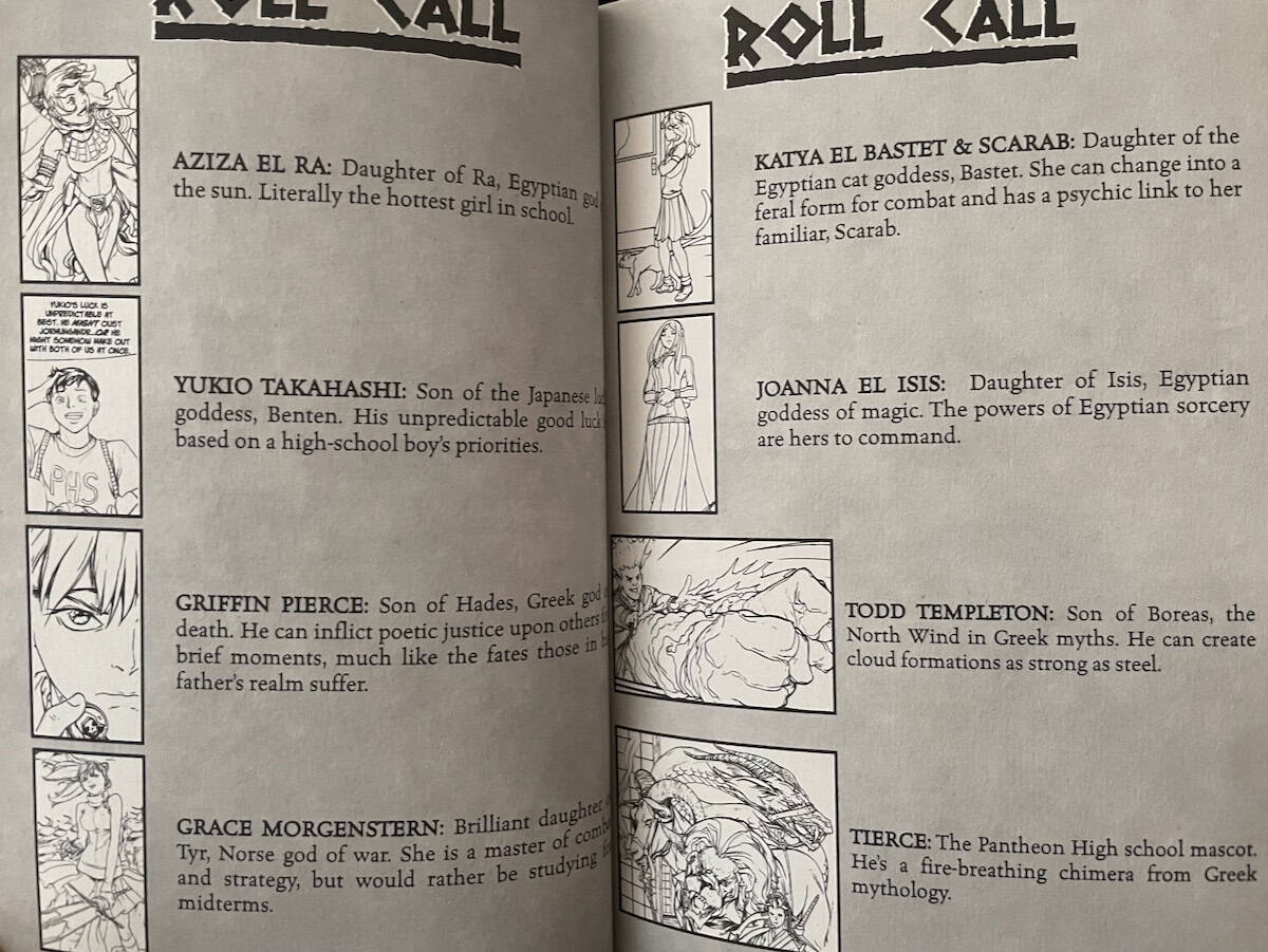 Pantheon High Volume 2 God Roll Call Details
