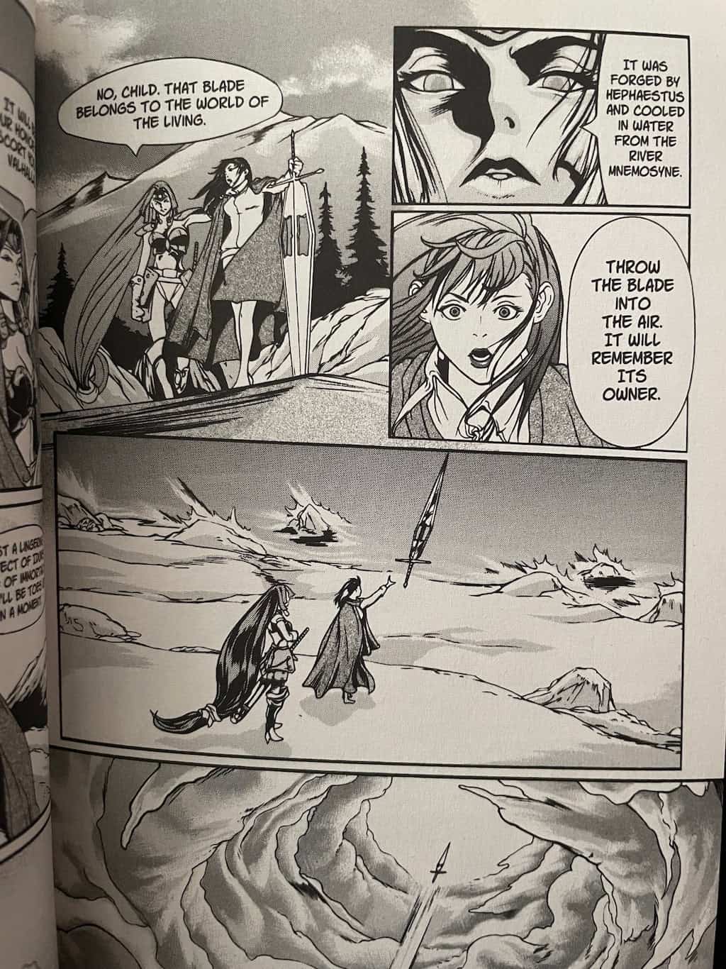 Pantheon High Volume 2 Hephaestus forged Sword