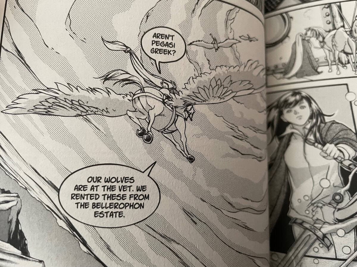 Pantheon High Volume 2 Pegasus winged horses flying