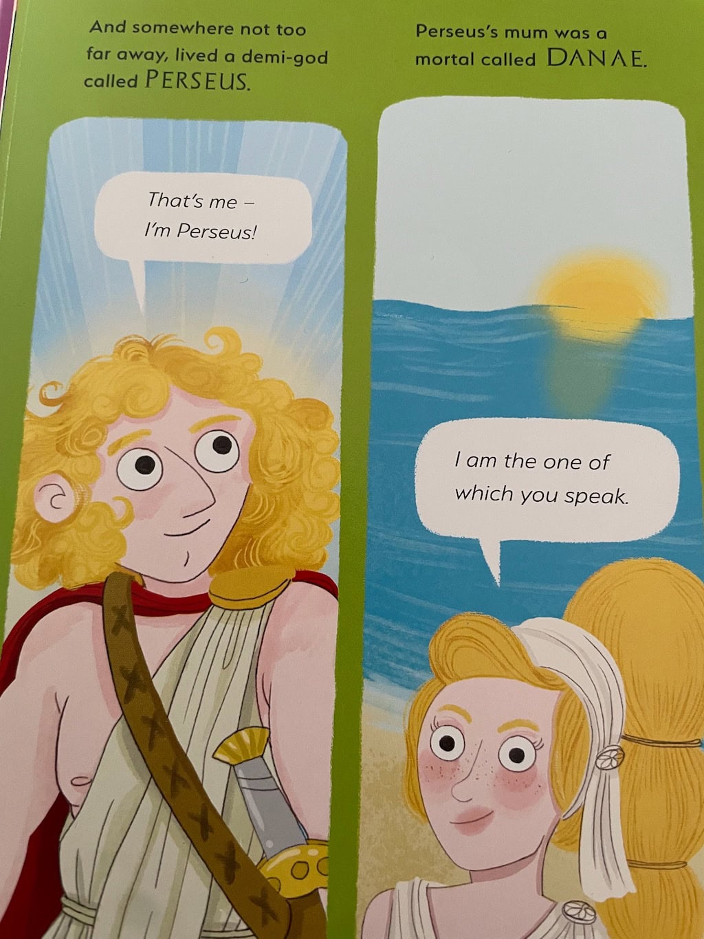 Perseus Danae Little Myths