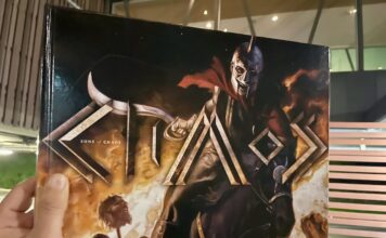 SONS OF CHAOS: Greek War Graphic Novel Review Sons of Chaos Graphic Novel