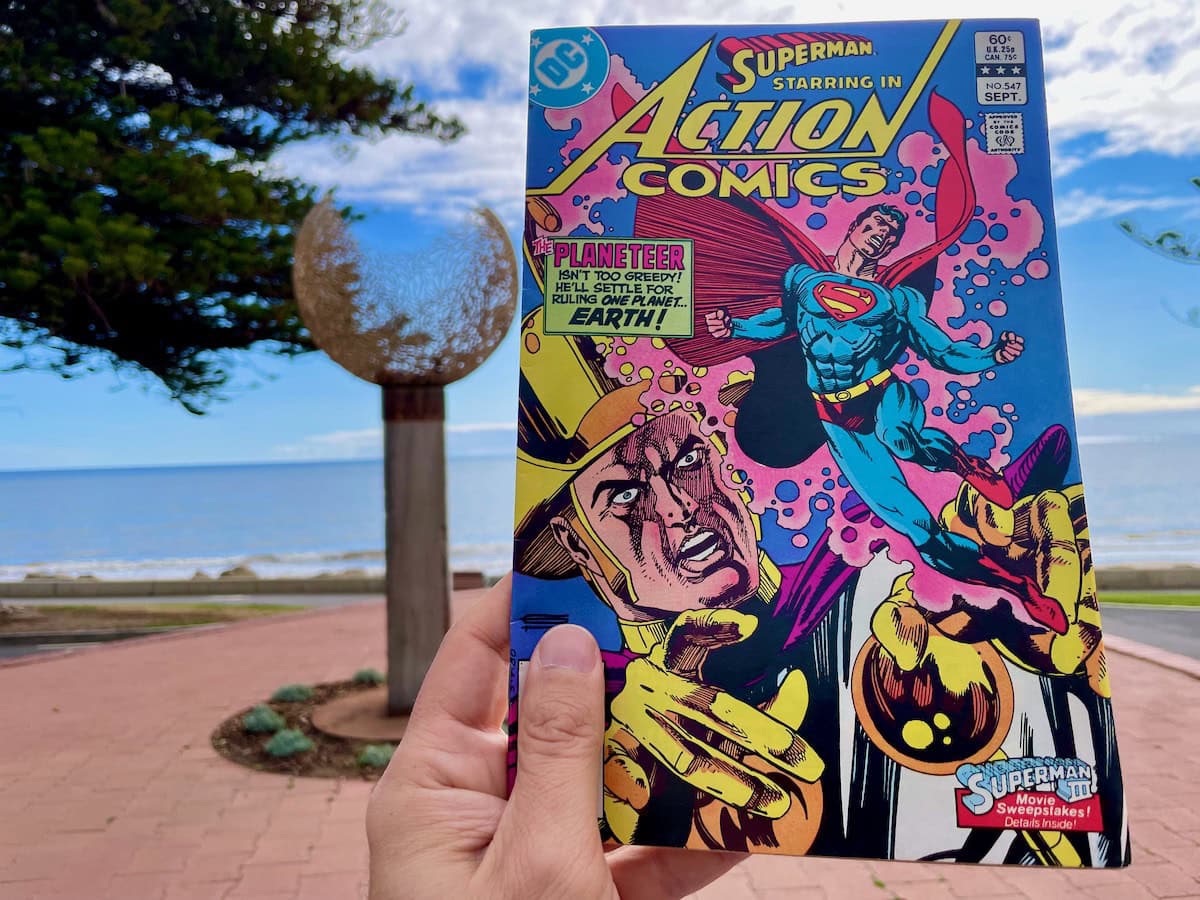 Superman Action Comics 547 Planeteer Alexander the Great